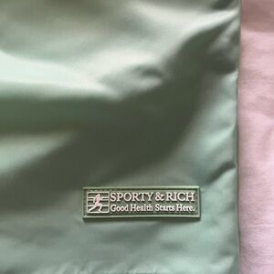 Sporty & Rich Nylon Women’s Shorts - Mint Green - Never Worn